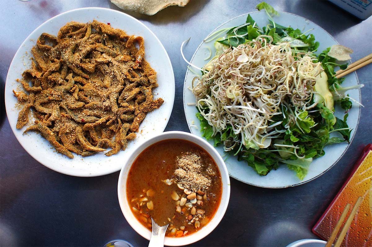 Fish Salad in Da Nang vietnam